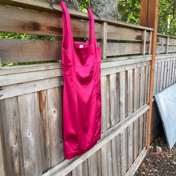 Aritzia Wilfred Shimmer Satin Dress Size 8 - Picture 7 of 8